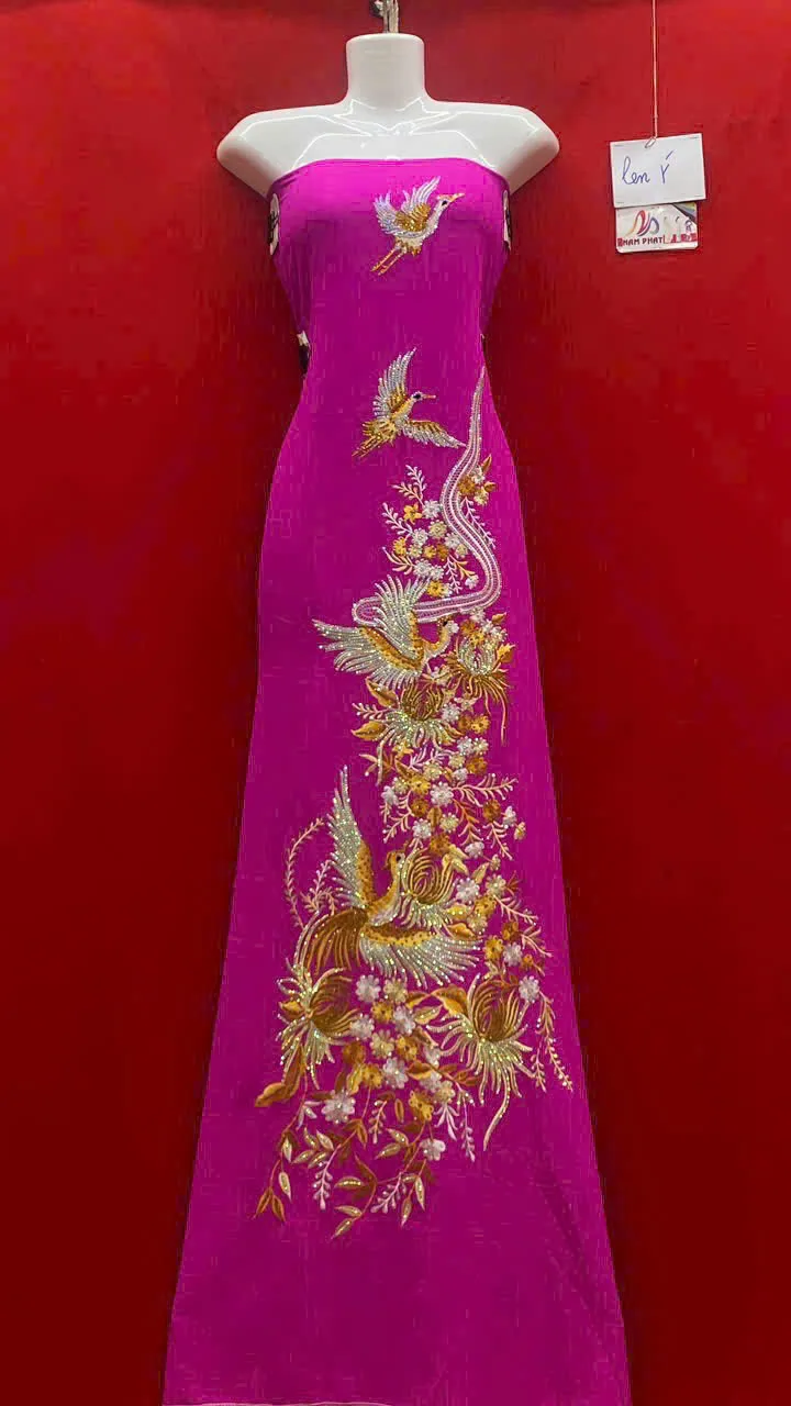 Vải áo dài cô dâu (13)