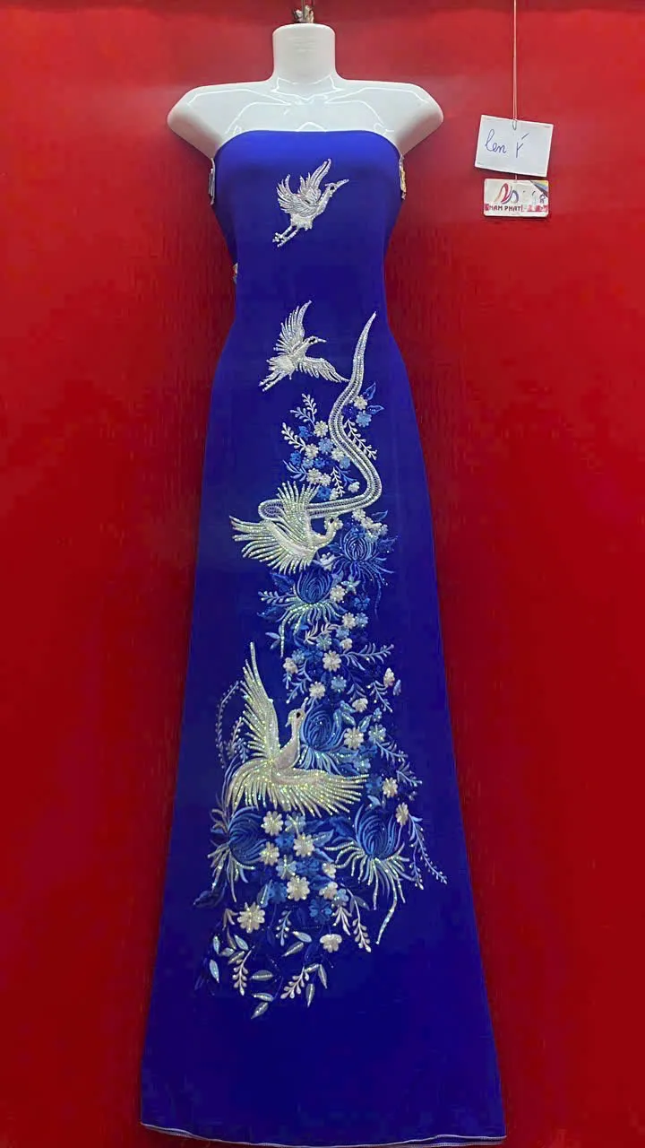Vải áo dài cô dâu (15)