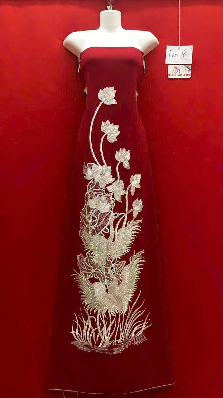Vải áo dài cô dâu (19)