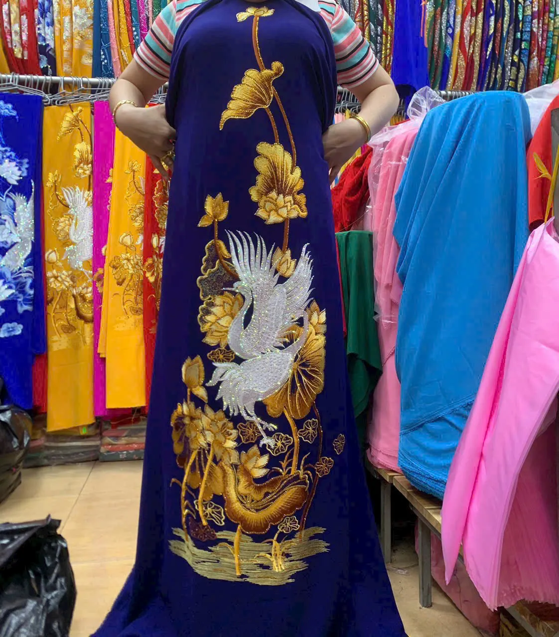 Vải áo dài cô dâu (3)