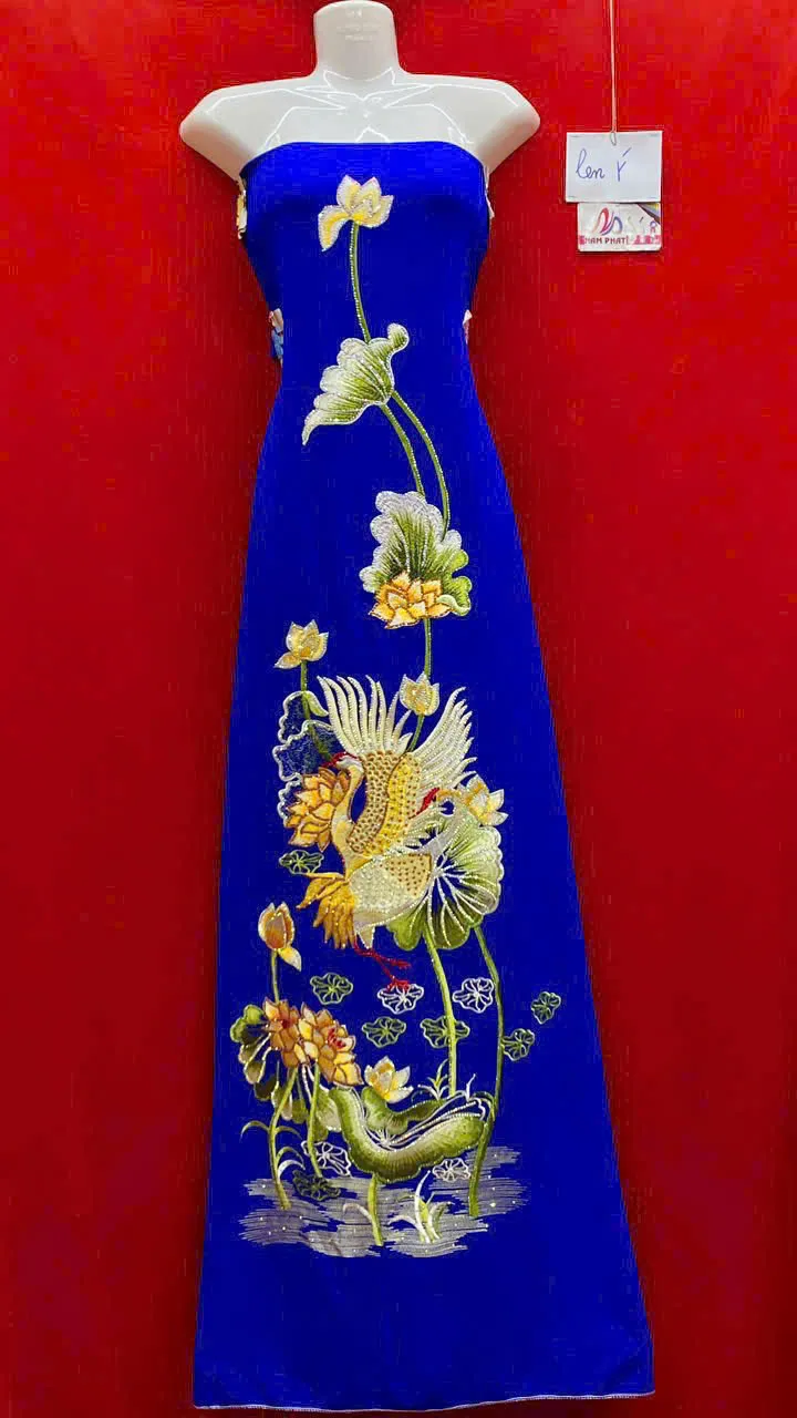 Vải áo dài cô dâu (5)