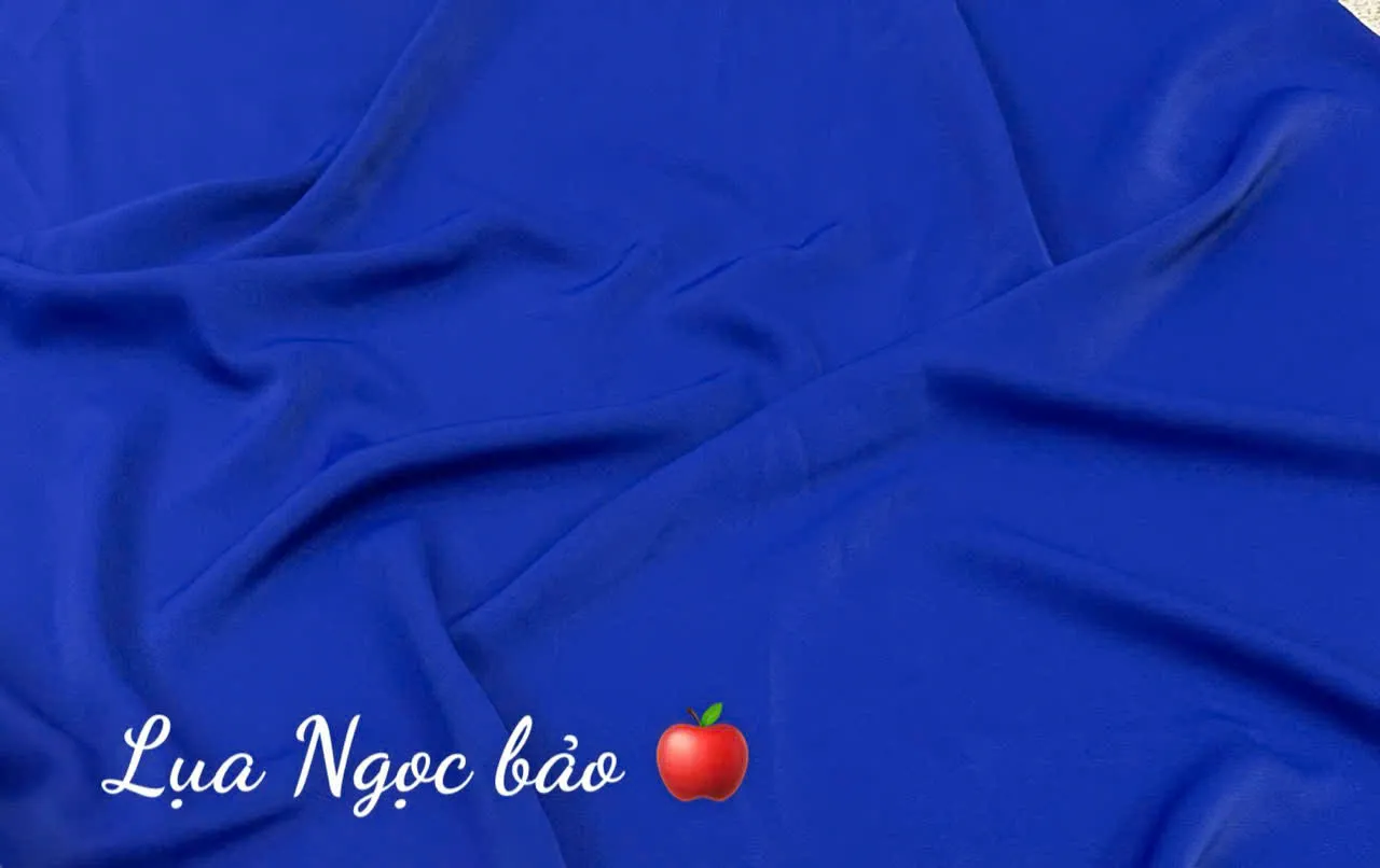Vải lụa màu ngọc bích (1)