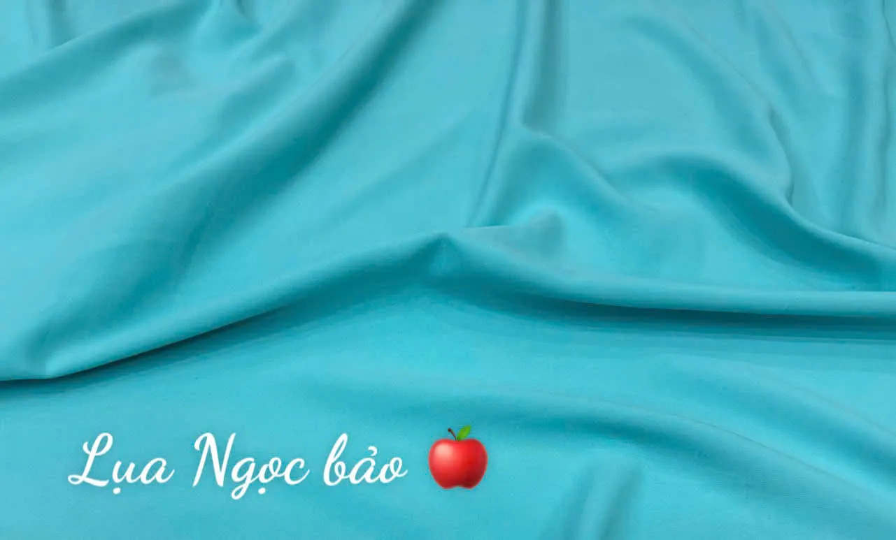 Vải lụa màu ngọc bích (6)